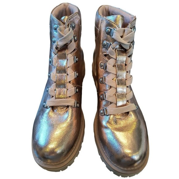 The Circus By Sam Edelman  Rose Gold‎ Kinsley Women's Boots Size 8 - Picture 1 of 11